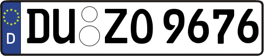 DU-ZO9676