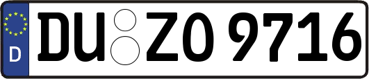 DU-ZO9716