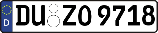 DU-ZO9718