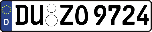 DU-ZO9724