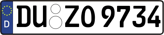 DU-ZO9734