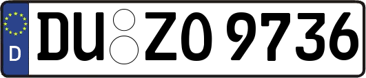 DU-ZO9736