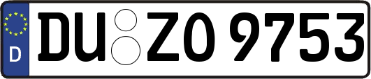 DU-ZO9753