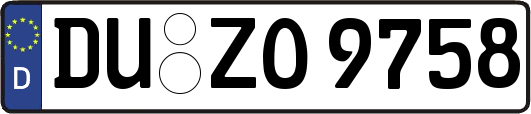 DU-ZO9758