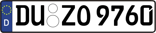 DU-ZO9760