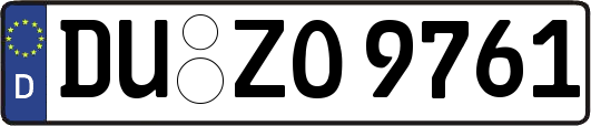 DU-ZO9761