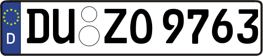 DU-ZO9763