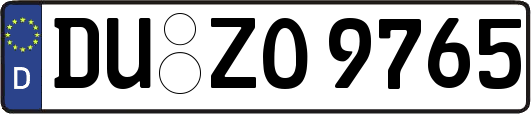 DU-ZO9765