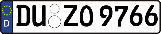 DU-ZO9766
