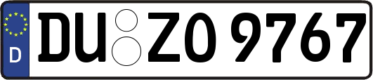 DU-ZO9767