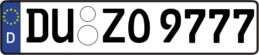 DU-ZO9777