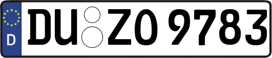 DU-ZO9783