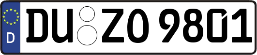DU-ZO9801