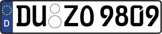 DU-ZO9809
