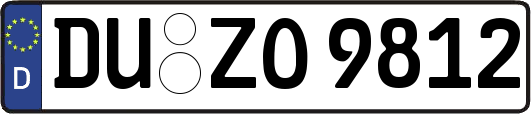 DU-ZO9812