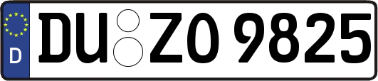 DU-ZO9825