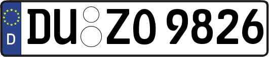 DU-ZO9826