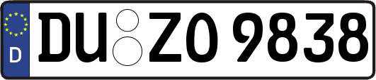 DU-ZO9838