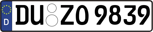DU-ZO9839