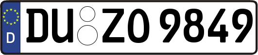 DU-ZO9849
