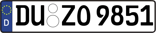 DU-ZO9851