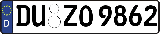 DU-ZO9862