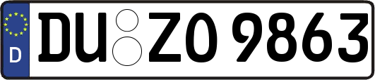 DU-ZO9863