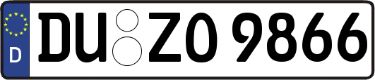 DU-ZO9866