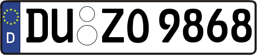 DU-ZO9868