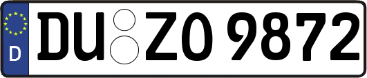 DU-ZO9872