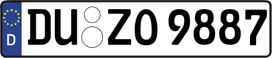 DU-ZO9887