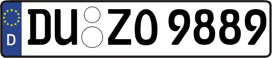 DU-ZO9889