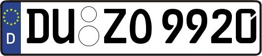 DU-ZO9920