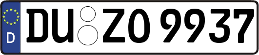DU-ZO9937