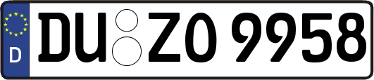 DU-ZO9958