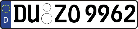 DU-ZO9962