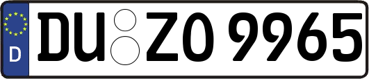 DU-ZO9965