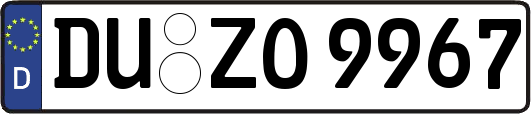 DU-ZO9967