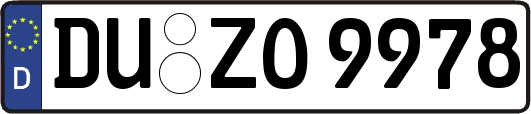 DU-ZO9978