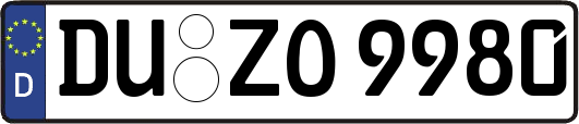 DU-ZO9980