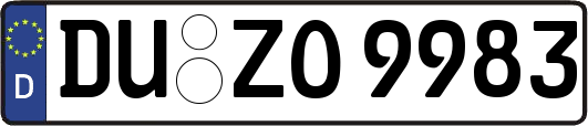 DU-ZO9983