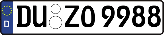 DU-ZO9988
