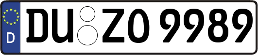 DU-ZO9989