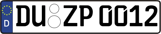 DU-ZP0012