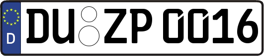 DU-ZP0016