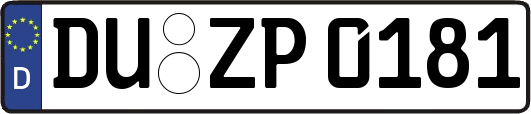DU-ZP0181