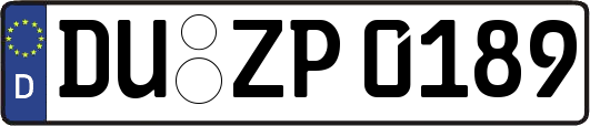 DU-ZP0189