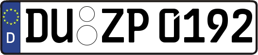 DU-ZP0192