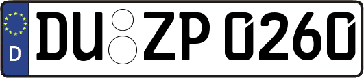 DU-ZP0260