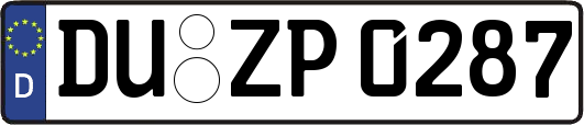 DU-ZP0287
